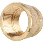 Муфта латунная переходная Stout 1 1/2"вр х 1 1/4"вр