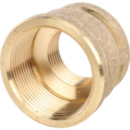 Муфта латунная переходная Stout 1 1/4"вр х 1"вр