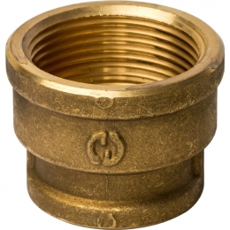 Муфта латунная переходная Stout 1 1/4"вр х 1/2"вр