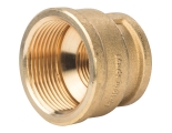 Муфта латунная переходная Stout 1 1/4"вр х 3/4"вр