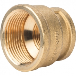 Муфта латунная переходная Stout 1 1/4"вр х 3/4"вр