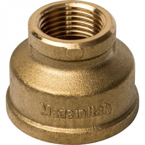 Муфта латунная переходная Stout 1/4"вр х 1/8"вр купить в интернет магазине Санрай73