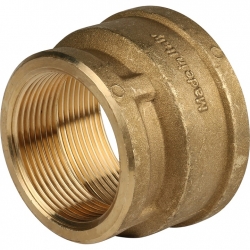 Муфта латунная переходная Stout 2"вр х 1 1/2"вр