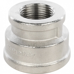 Муфта латунная переходная Stout 1 1/4"вр х 1/2"вр никелированная