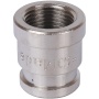 Муфта латунная переходная Stout 3/8"вр х 1/4"вр никелированная