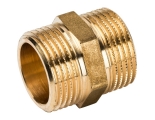 Ниппель латунный Stout 3/4"нр х 3/4"нр