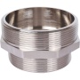 Ниппель латунный переходной Stout 3"нр х 2 1/2"нр никелированный