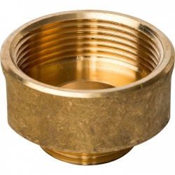 Переходник латунный Stout 1 1/2"вр х 1"нр