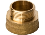 Переходник латунный Stout 1 1/2"вр х 1 1/4"нр