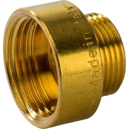 Переходник латунный Stout 1 1/4"вр х 1"нр