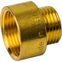 Переходник латунный Stout 1/2"вр х 3/8"нр