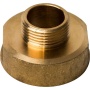 Переходник латунный Stout 1"вр х 1/2"нр