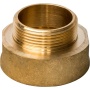 Переходник латунный Stout 2"вр х 1 1/2"нр