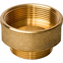 Переходник латунный Stout 2"вр х 1 1/2"нр