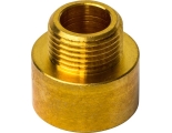 Переходник латунный Stout 3/4"вр х 1/2"нр