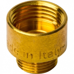 Переходник латунный Stout 3/4"вр х 1/2"нр