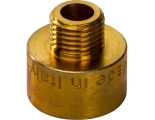 Переходник латунный Stout 3/8"вр х 1/4"нр