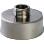 Переходник латунный Stout 1 1/2"вр х 1/2"нр никелированный