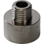 Переходник латунный Stout 1/2"вр х 1/4"нр никелированный