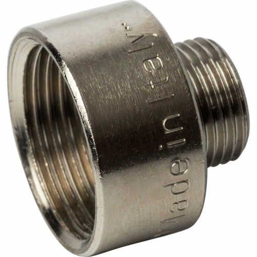 Переходник латунный Stout 3/4"вр х 3/8"нр никелированный купить в интернет магазине Санрай73