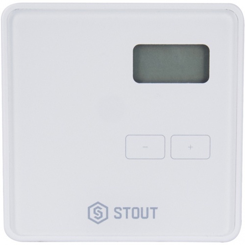 Проводной комнатный двухпозиционный регулятор STOUT ST-294v1, белый купить в интернет магазине Санрай73