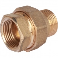 Разъемное соединение американка Stout 1"вр х 1"нр, уплотнение o-ring