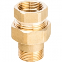 Разъемное соединение американка Stout 3/4"вр х 3/4"нр, уплотнение по плоскости