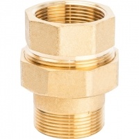Разъемное соединение американка Stout 1 1/2"вр х 1 1/2"нр, уплотнение по плоскости