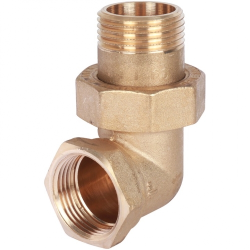 Разъемное угловое соединение американка Stout 1"вр х 1"нр, уплотнение o-ring купить в интернет магазине Санрай73