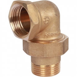 Разъемное угловое соединение американка Stout 1"вр х 1"нр