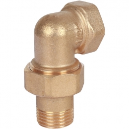 Разъемное угловое соединение американка Stout 1/2"вр х 1/2"нр