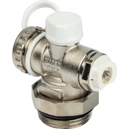 Регулируемый концевой фитинг STOUT с дренажным вентилем, ручной воздухоотводчик 1"