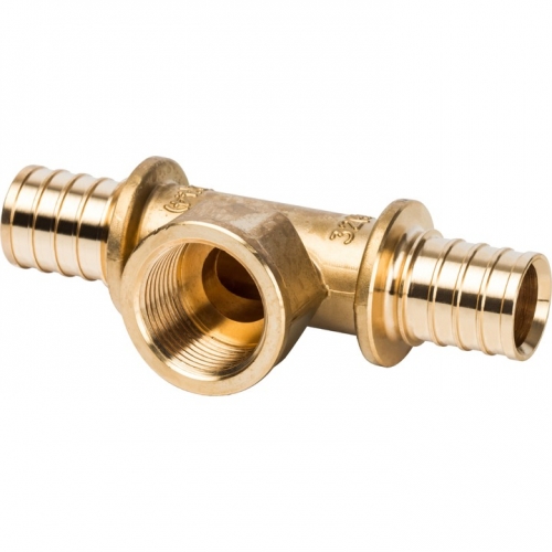 Тройник Stout аксиальный 32 мм х 1"вр х 32 мм, для труб из сшитого полиэтилена купить в интернет магазине Санрай73