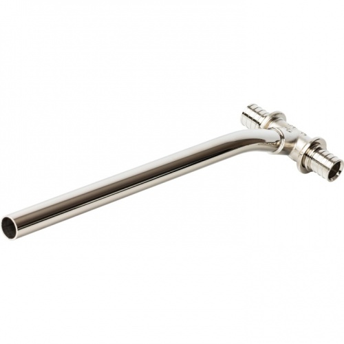 Трубка для подключения радиатора Т-образная STOUT 20/250 для труб из сшитого полиэтилена аксиальный купить в интернет магазине Санрай73