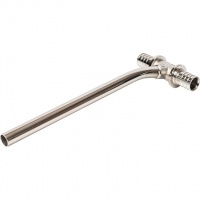 Трубка для подключения радиатора Т-образная STOUT 25/15/25 для труб из сшитого полиэтилена аксиальный