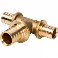 Тройник 20мм х 25мм х 20мм Stout аксиальный для труб из сшитого полиэтилена