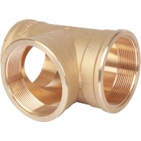 Тройник латунный Stout 2 1/2"вр х 2 1/2"вр х 2 1/2"вр