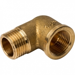 Угольник латунный Stout 1/2"вр х 1/2"нр