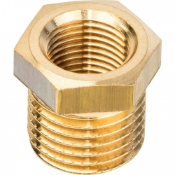 Футорка латунная Stout 1/4"нр х 1/8"вр