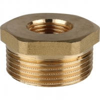 Футорка латунная Stout 1 1/4"нр х 1/2"вр