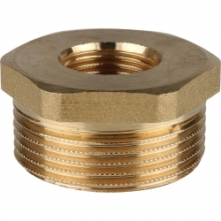 Футорка латунная Stout 1 1/4"нр х 1/2"вр