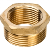 Футорка латунная Stout 1 1/4"нр х 1"вр