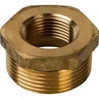 Футорка латунная Stout 1 1/4"нр х 3/4"вр