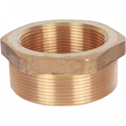 Футорка латунная Stout 2 1/2"нр х 2"вр