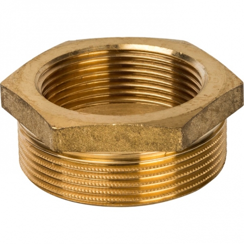 Футорка латунная Stout 2"нр х 1 1/4"вр купить в интернет магазине Санрай73