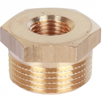 Футорка латунная Stout 3/4"нр х 1/4"вр