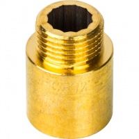 Удлинитель латунный Stout 1/2"вр х 1/2"нр х 25мм
