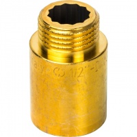 Удлинитель латунный Stout 1/2"вр х 1/2"нр х 30мм