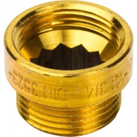 Удлинитель латунный Stout 3/4"вр х 3/4"нр х 10мм