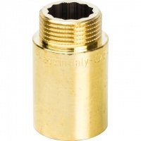 Удлинитель латунный Stout 3/4"вр х 3/4"нр х 40мм